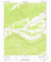 Big Bend 1968 topographic map thumbnail