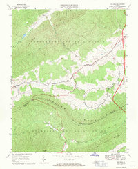 Big Bend 1968 topographic map thumbnail