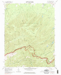 Big Levels 1965 topographic map thumbnail