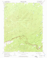 Big Levels 1965 topographic map thumbnail