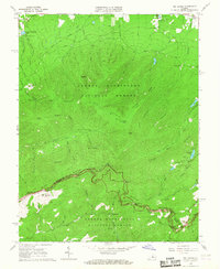 Big Levels 1965 topographic map thumbnail