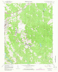 Blackstone East 1966 topographic map thumbnail