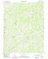 Blairs 1964 topographic map preview