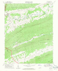 Bland 1968 topographic map thumbnail