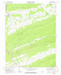 Bland 1968 topographic map thumbnail