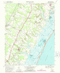 Bloxom 1968 topographic map thumbnail
