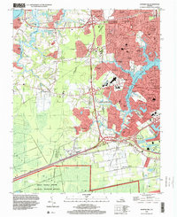 Bowers Hill 1994 topographic map thumbnail