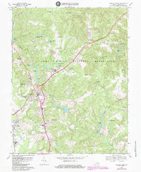 Bowling Green 1969 topographic map thumbnail
