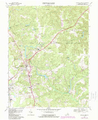 Bowling Green 1969 topographic map thumbnail
