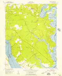 Brandon 1952 topographic map thumbnail