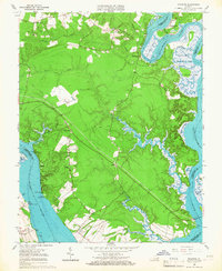 Brandon 1965 topographic map thumbnail
