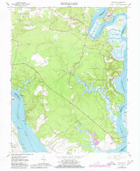 Brandon 1965 topographic map thumbnail