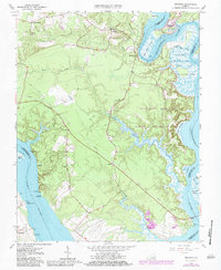 Brandon 1965 topographic map thumbnail