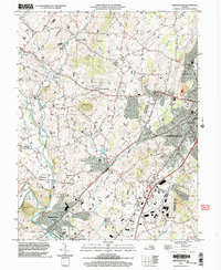 Bridgewater 2002 topographic map thumbnail