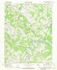 Brierpatch Mountain 1967 topographic map preview