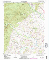 Briery Branch 1967 topographic map thumbnail