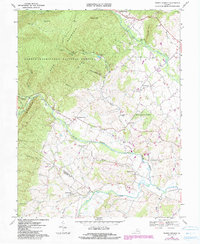 Briery Branch 1967 topographic map thumbnail