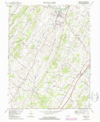 Broadway 1967 topographic map thumbnail