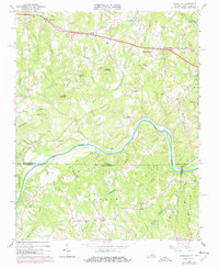Brosville 1965 topographic map thumbnail