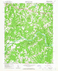 Brosville 1965 topographic map thumbnail