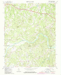 Brosville 1965 topographic map thumbnail
