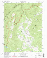 Browns Cove 1965 topographic map preview