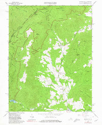 Browns Cove 1965 topographic map preview