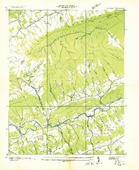 Brumley 1934 topographic map thumbnail