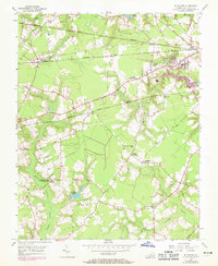 Buckhorn 1954 topographic map thumbnail