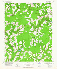Buckhorn 1954 topographic map thumbnail