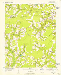 Buckhorn 1954 topographic map thumbnail