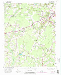 Buckhorn 1954 topographic map thumbnail