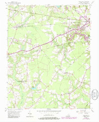 Buckhorn 1954 topographic map thumbnail