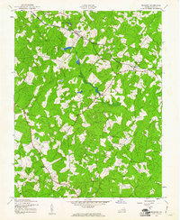 Buckner 1942 topographic map preview