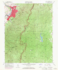 Buena Vista 1965 topographic map thumbnail