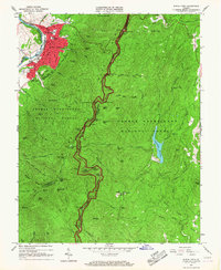 Buena Vista 1965 topographic map thumbnail