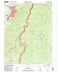 Buena Vista 1999 topographic map thumbnail