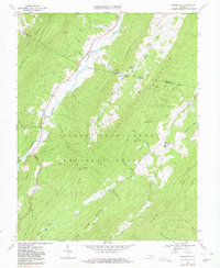 Burnsville 1969 topographic map thumbnail
