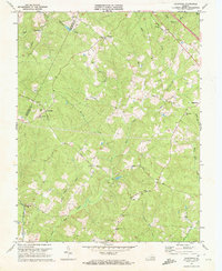 Caledonia 1970 topographic map thumbnail