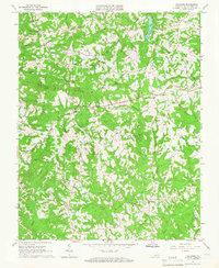 Callands 1965 topographic map thumbnail