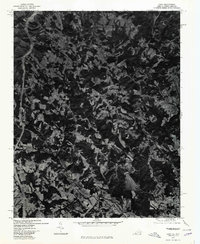 Cana 1976 topographic map thumbnail