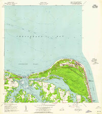 Cape Henry 1955 topographic map thumbnail