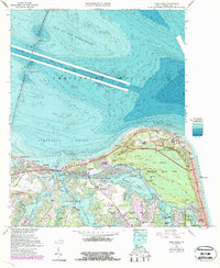 Cape Henry 1964 topographic map thumbnail