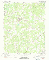 Capron 1966 topographic map preview