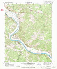 Cartersville 1969 topographic map thumbnail