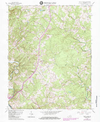 Castle Craig 1966 topographic map thumbnail