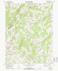 Castleton 1971 topographic map thumbnail