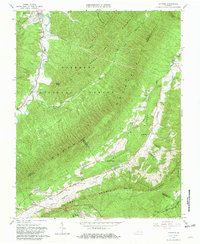 Catawba 1963 topographic map preview