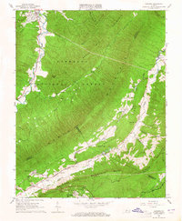 Catawba 1963 topographic map preview