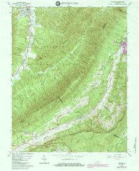 Catawba 1963 topographic map preview